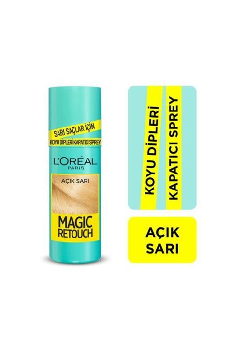 L'Oreal Paris Magic Retouch Beyaz Kapatıcı Sprey (koyu Dipler)açık Sarı 75 Ml