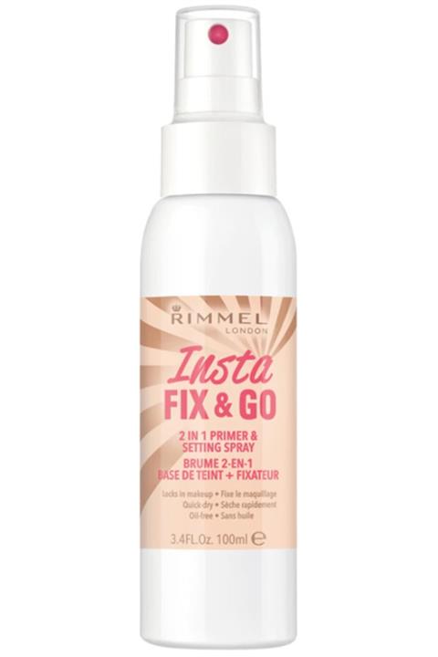 RIMMEL LONDON London Insta Fix & Go 2 In 1 Primer & Setting Spray 100 ml
