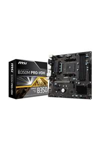 MSI B350M PRO-VDH B350 DDR4 Vga GLan mATX HDMI USB 3.1 AM4 AMD Anakart