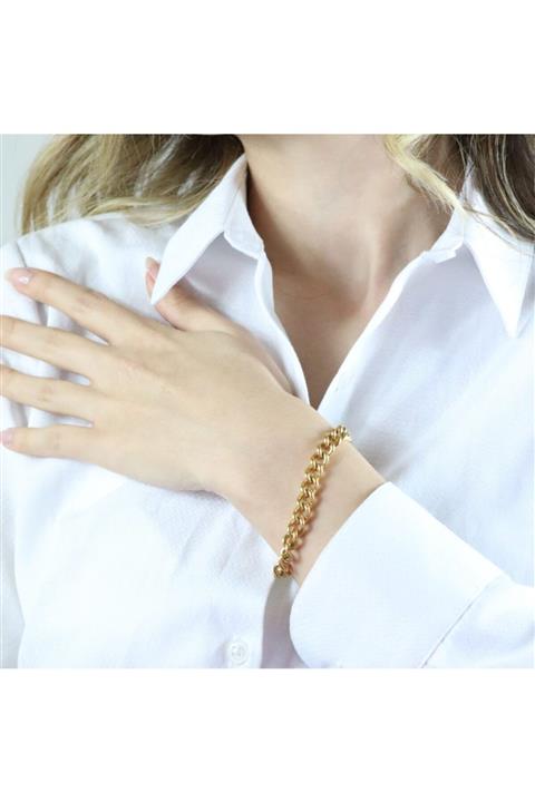 Tutti Collection Çelik Gold Samanyolu Bileklik