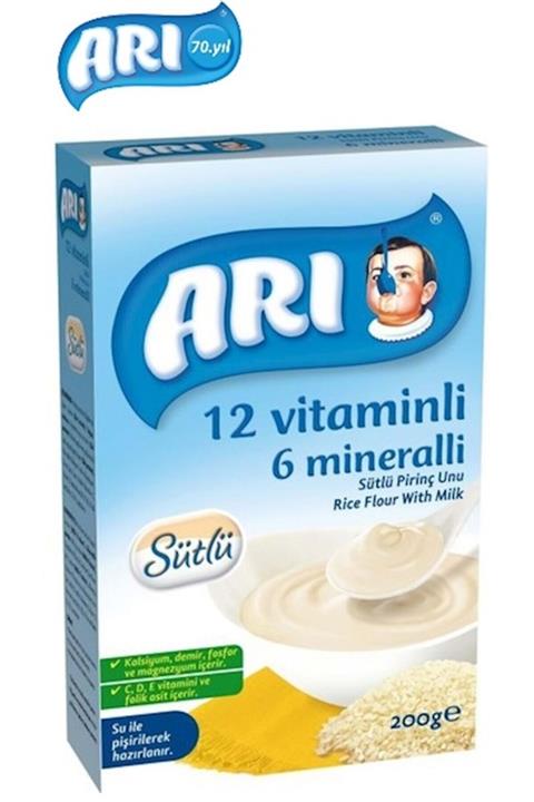 Arı Mama Sütlü Pirinç Unu 200 Gr