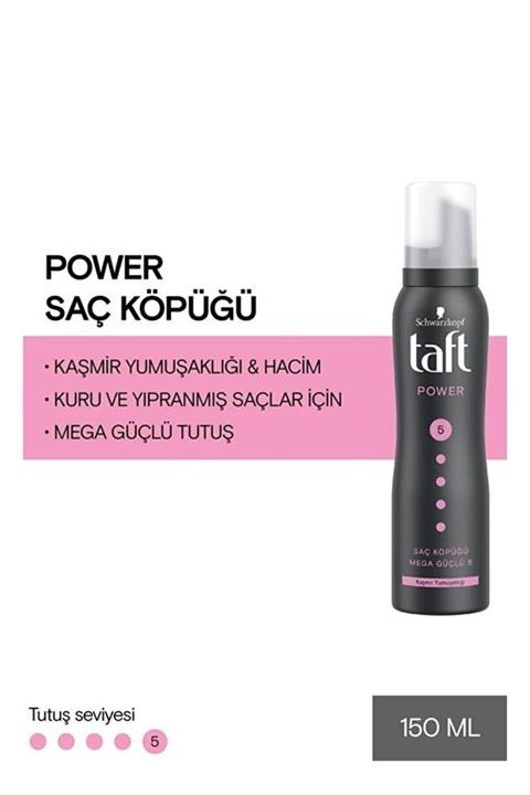 Schwarzkopf Taft Saç Köpüğü Mega Güçlü 5 150ml 2li