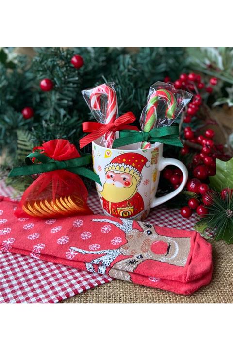 Hepsi Enteresan Noel Baba Kupalı Set