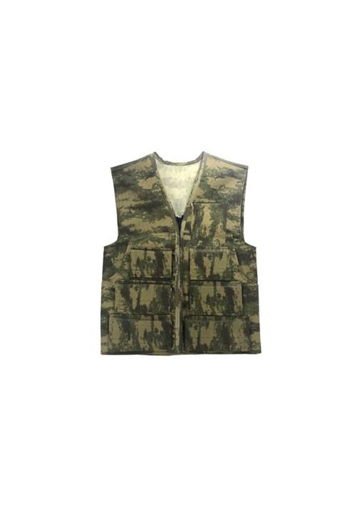 SEA HORSE Yeşil Avcı Yeleği Su Geçirmez M Beden