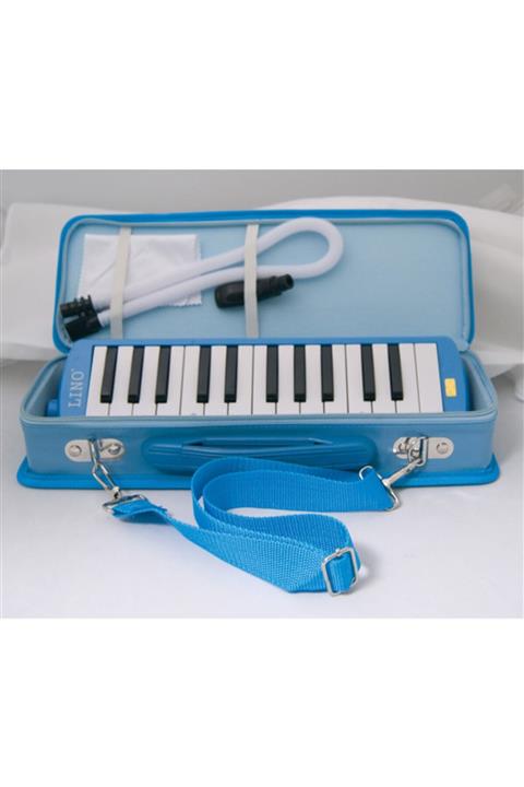 Erga Müzik Pro Lino Pastel Mavi 32 Tuş Melodika