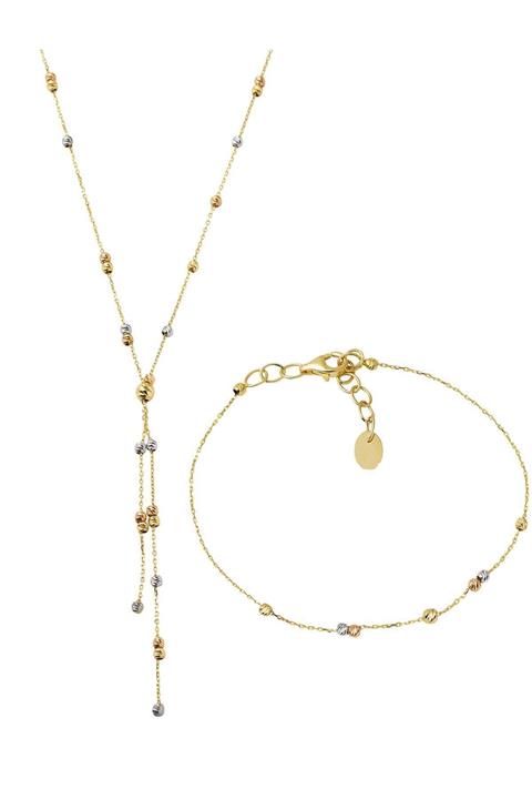 Bilezikci Kolye & Bileklik Dorika Toplu Altın Set