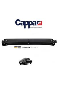 Cappafe Toyota Hilux Ön Cam Güneşliği Siperlik Akrilik Vizör Şapka Terek (Abs) Piano Black 2012-2015