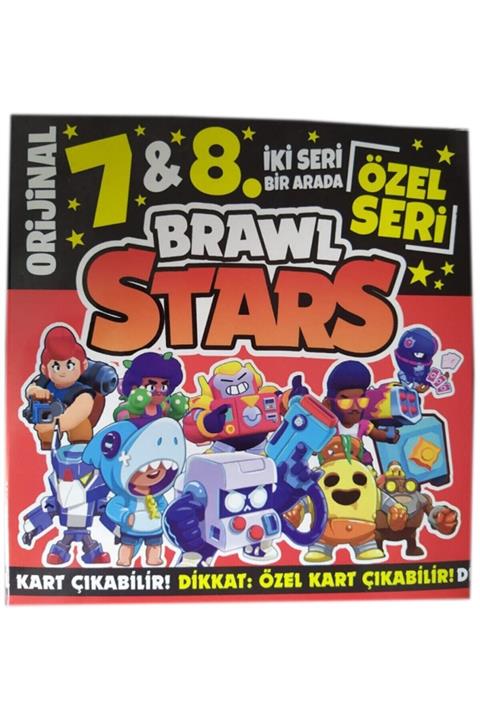 Çetinkaya Brawl Stars 7. Ve 8. Seri Oyunu Oyun Kartları 450 Adet 150x3