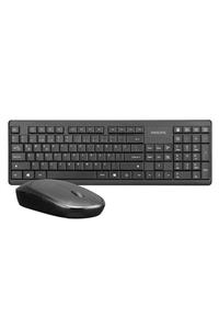 Philips Spt6314s Siyah Kablosuz Klavye Mouse Set Türkçe Q 1200dpi