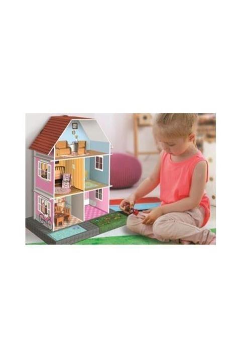 Arnas Toys Mobilyalı Bebek Oyun Evi