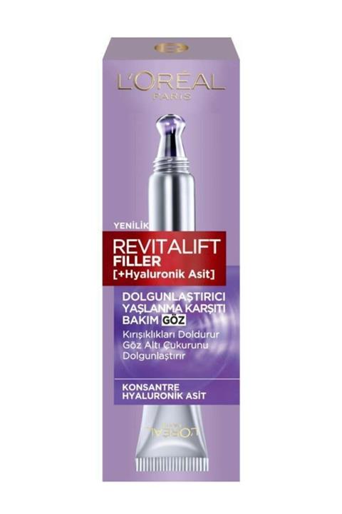 L'Oreal Paris Revitalift Filler Yüz Için Göz Kremi 15 ml