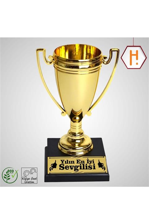 Horizon Baskı Yılın En Iyi Sevgilisi Ödül Kupası