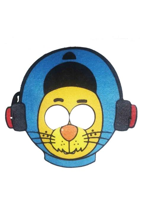 Zeki Karga Kral Şakir Desenli Keçe Çocuk Maskesi