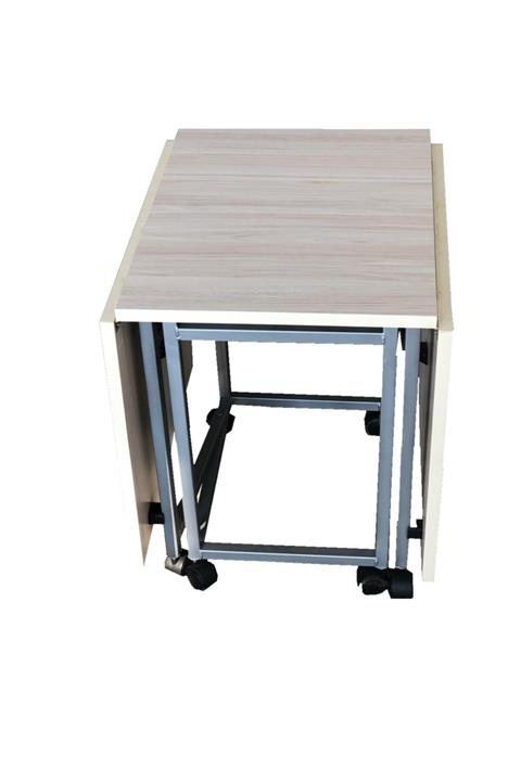 Leylek Mobilya Montajı Yapılmış Katlanır Koltuk Önü Pratik Yemek Masası