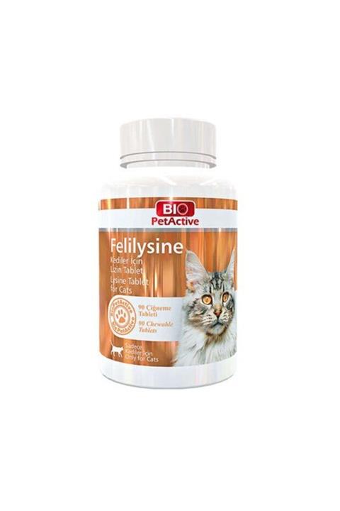 Pet Active Bio-felilysine Kedi Ve Köpekler Için Lizin Tablet 90 Gr