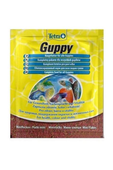 Tetra Guppy Lepistes Yemi 12 Gr.x 3 Adet