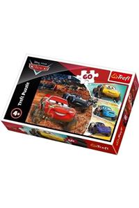 Trefl Şimşek Mcqueen Ev Arkadaşları 60 Parça Çocuk Puzzle