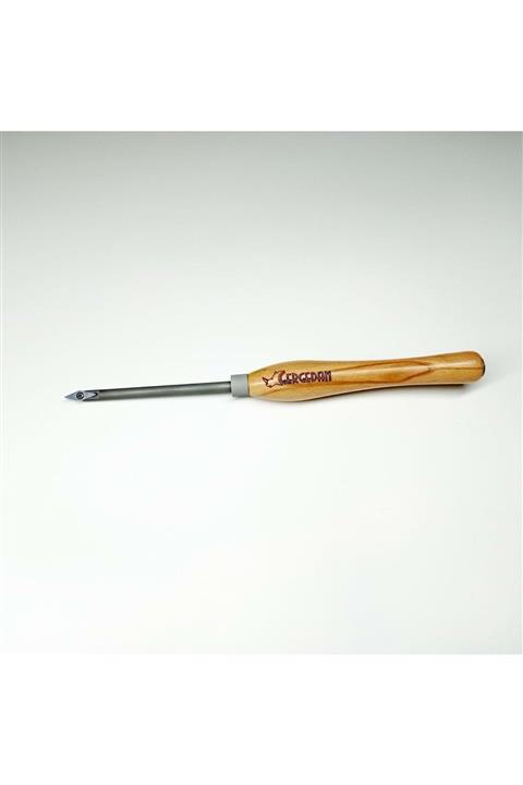 Gergedan Hobi Makina Ahşap Torna Pro-10 Detay Sivri Oyma Bıçak 10*28