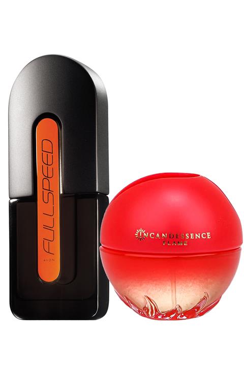 AVON Full Speed Erkek Parfüm Ve Incandessence Flame Kadın Parfüm Paketi