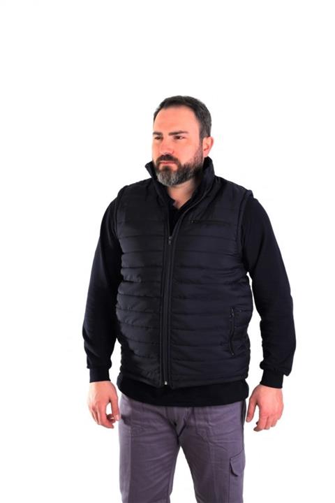 ESERIS Eser - Dar Ray Polarlı Mikro Yelek - Lacivert