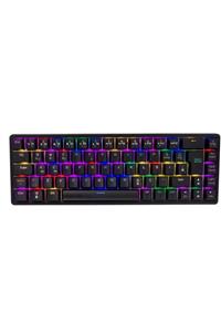 ROYAL KLUDGE Rk68 %65 Kablosuz Mekanik Oyuncu Klavyesi-rgb-hot Swappable-red Switch-türkçe Tuş Düzen