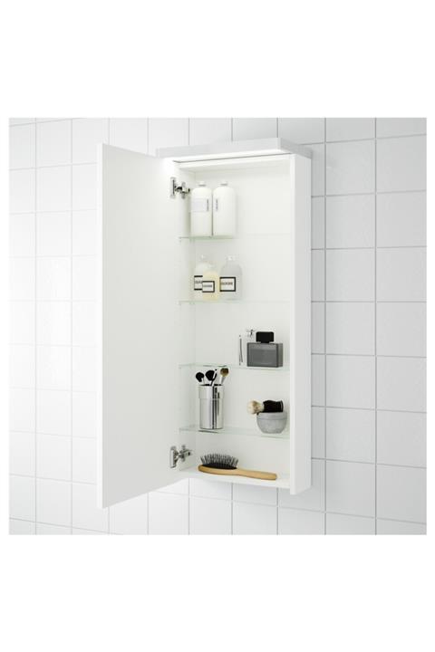 IKEA Beyaz Godmorgon Duvar Dolabı , 40x14x96 cm
