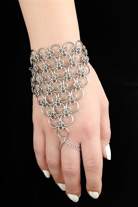 Mavra Handmade Örme Zincir Şahmeran