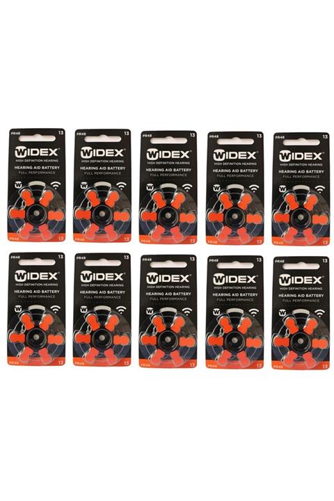 WİDEX Işitme Cihazı 13 Numara Pil 10 Paket