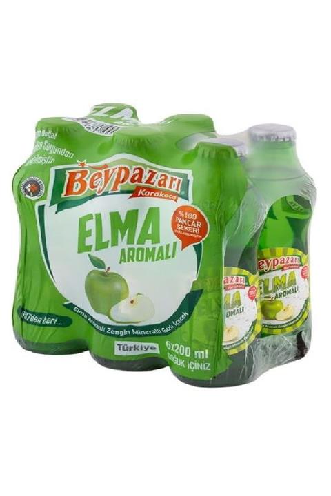 Beypazarı Soda Elma Aromalı 200 ml 6'lı