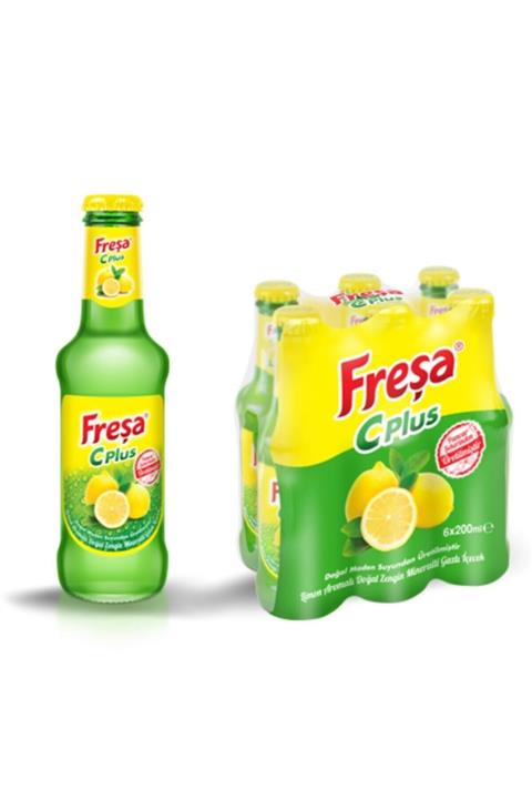 FREŞA Maden Suyu C Plus Limon 6x200 Ml