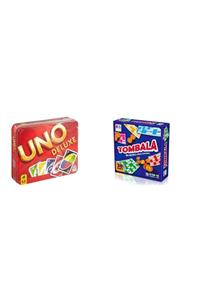 Mattel Games Uno Deluxe + Tombala 2'li Yılbaşı Oyun Seti