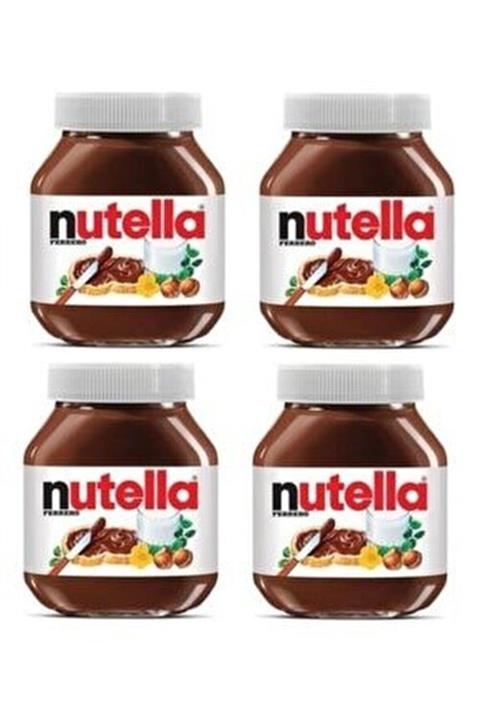 Nutella 750 Gram 4 Adet