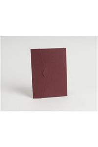 ARTİMED 14x20 Cm Bordo Dikey Cepli Davetiye Zarfı 100 Adet