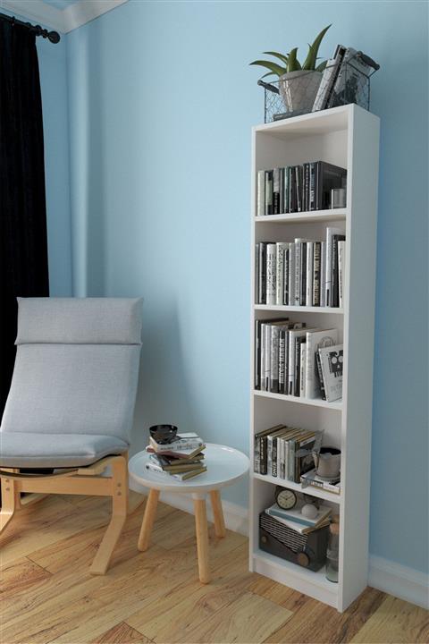 Mobitopya Kitaplık / Beyaz 40 Cm