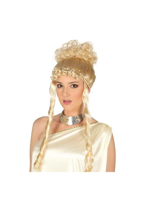 AmarandaModa Marie Antoinette Baroque Dönem Peruğu Altın Renk