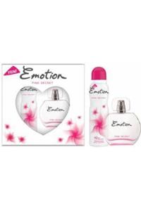 Emotion Pınk Secret Edt 50 ml Kadın Parfüm + 150 ml Deodorant Parfüm Seti mlxh15