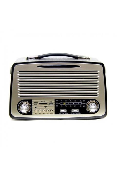 gnctech Nostalji Radyo Bluetooth Fm/radyo Usb Aux Girişli Bluetooth Hoparlör