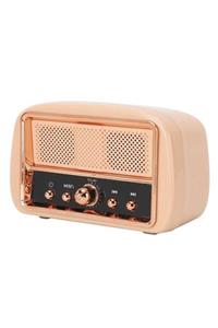 JUNGLEE Mini Retro Radyo Bluetooth Speaker Fm/usb/sd Kart Kablosuz Hoparlör