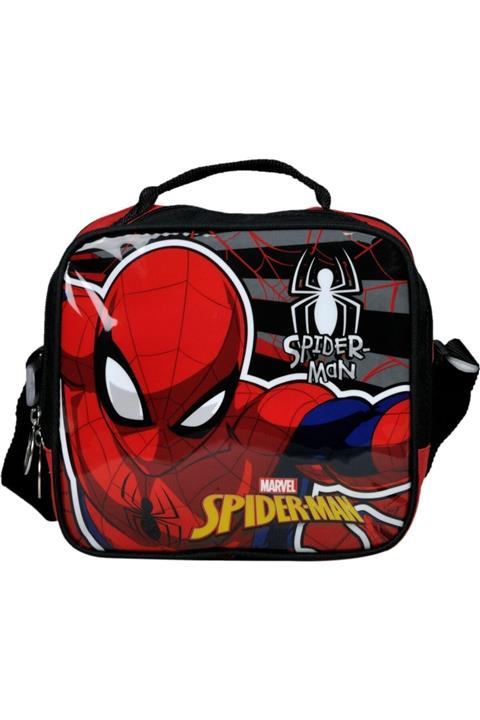SPIDERMAN Siyah Kırmızı Spiderman Beslenme Çantası 96624