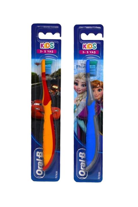 OralB Çocuk Diş Fırçası Frozen Cars 3+ Yaş