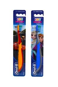 OralB Çocuk Diş Fırçası Frozen Cars 3+ Yaş