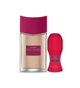 AVON Soft Musk Delice Velvet Berries Kadın Parfüm Ve Rollon Paketi