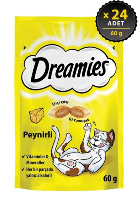 Dreamies Peynirli Kedi Ödül Maması 60 Gr X 24 Adet