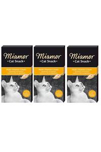 Miamor Cream Multi Vitaminli Kedi Ödülü 6 X 15 gr 3 Lü Eko Paket