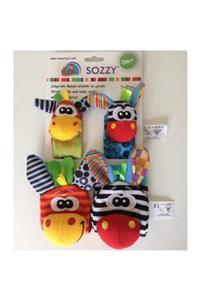 Sozzy Toys Çıngıraklı Top ve Bileklik Çorap Seti