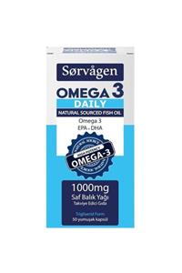 Sorvagen Omega 3 Daily 1000 Mg Balık Yağı 50 Kapsül