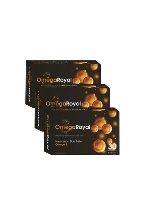 Omega Royal Havyardan Omega 3 / 3 Adet X 30 Kapsül Set
