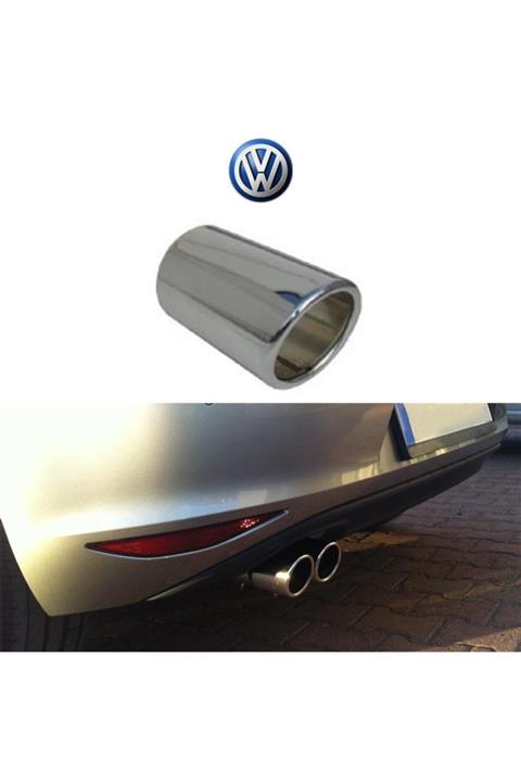 Meliset Vw Golf 7 Tdı Takmatik Egzoz Ucu Paslanmaz Uyumlu