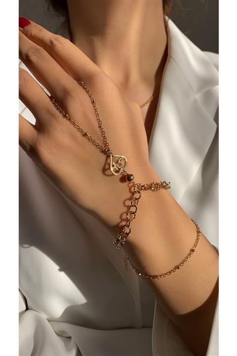 Âlâ Atelier Kararmaz Solmaz Altın Kaplama Çelik Şahmeran Bileklik