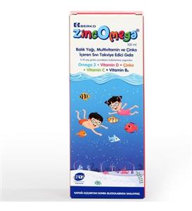 Zincomega Omega 3 Balık Yağı Şurubu 100 ml